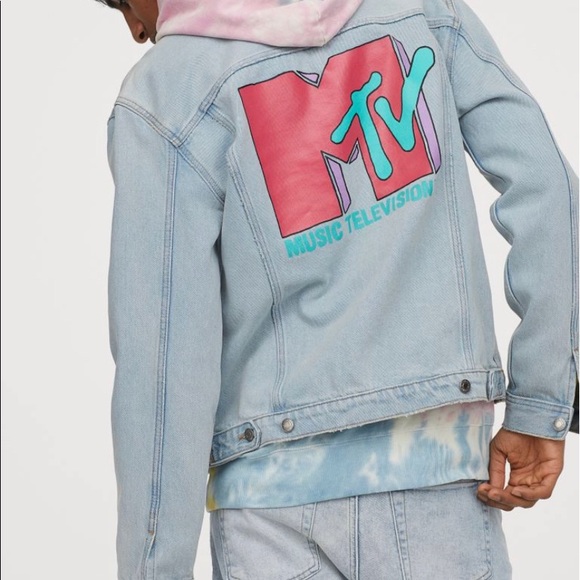 H&M MTV denim jacket NWT SOLD - Picture 3 of 3